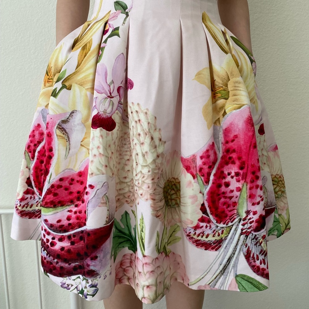 My fav Ted Baker floral dress- size 0